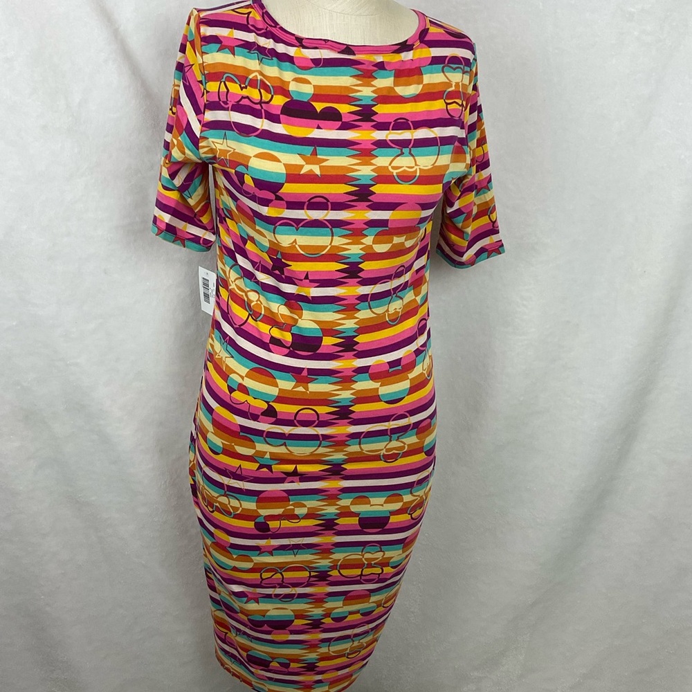Lularoe Julia Mickey & Minnie Dress - NWT - Size S